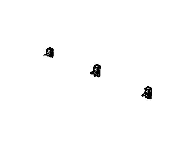 GMC 15168647 CLIP,FUEL FEED & EVAP EMISSION & RETURN HOSE(2 TUBE)