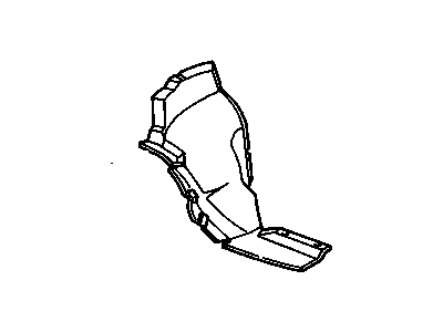 Pontiac 14102959 Splash Shield