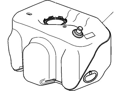 GMC 15104086 TANK,AUXILIARY FUEL(20 GALLERY)