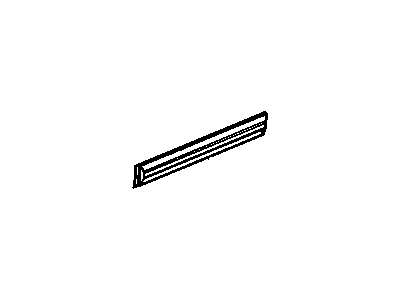 Chevy 15113502 MOLDING,REAR SIDE DOOR(SANDLEWOOD)