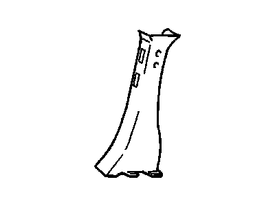 10213662 GM Pillar Cover Illustration 1 of 1