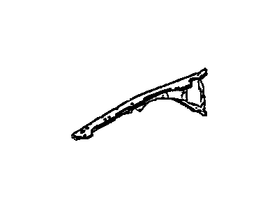 12372457 GM Upper Rail, Front Driver Side Illustration 1 of 1