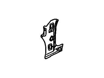 3535726 GM Inner Reinforcement, Passenger Side Illustration 1 of 1