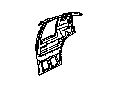 Cadillac 25644068 Inner Panel