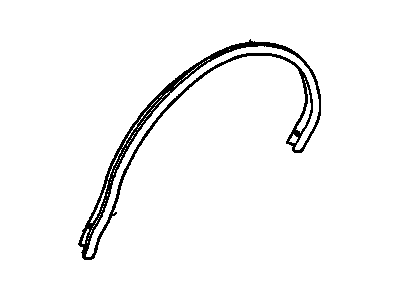 Oldsmobile 22515523 Wheel Opening Molding