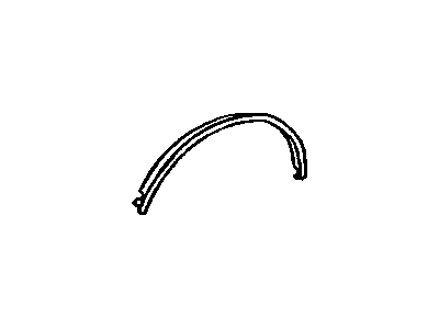 Oldsmobile 20747358 Wheel Opening Molding