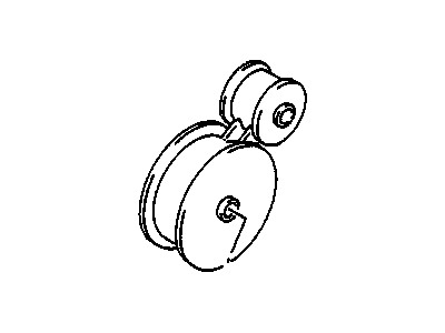 Chevy Engine Mount Torque Strut - 96060030