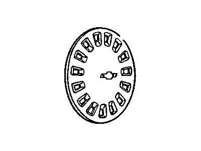 1991 Chevy Lumina APV Wheel Cover - 10154246