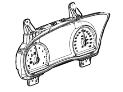 Cadillac 84986650 CLUSTER,INSTRUMENT(LABELED 84986650, 84927216, 84905664)