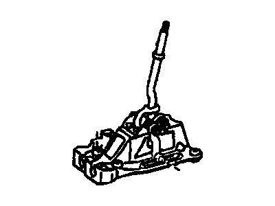 Pontiac Vibe Automatic Transmission Shifter - 88973830