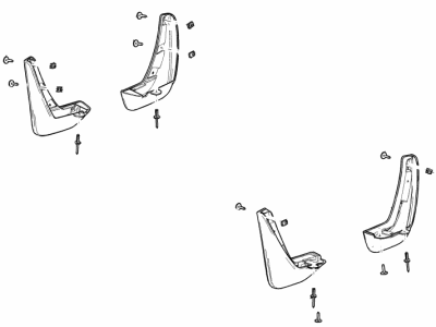 Chevy 42776252 Mud Guard