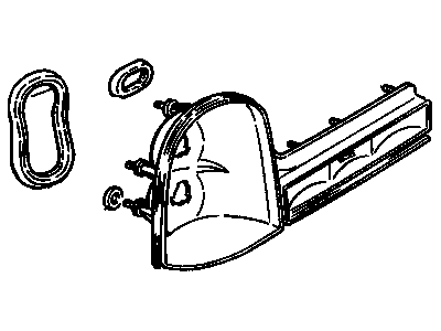 Oldsmobile Cutlass Supreme Tail Light - 5976079