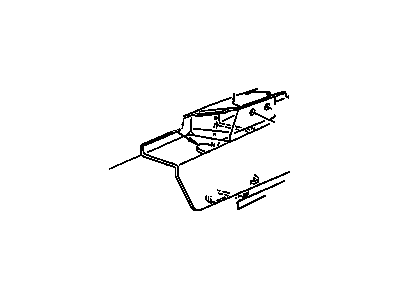 Chevy 10014578 Shock Nut
