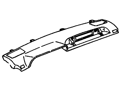 Oldsmobile 12522177 Upper Crash Pad