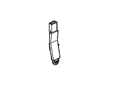 Buick 12369858 Buckle