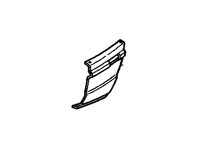 25519472 GM Reinforcement, Passenger Side Illustration 1 of 1
