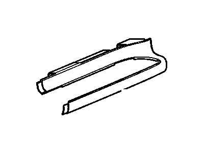 GMC 12335982 COVER,ASST STEP FINISH(REAR)(PAINT TO MATCH)