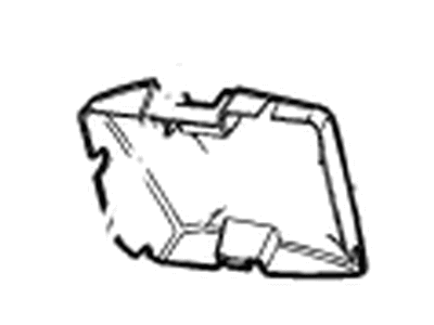 Cadillac 23321072 SHIELD,REAR CLOSURE HANDS FREE SENSOR