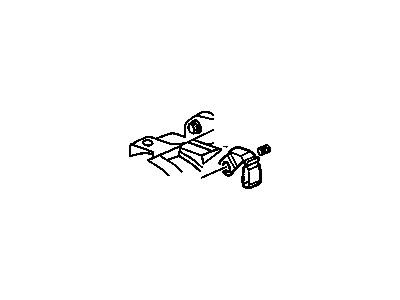 GM 15175432 Clip, Early Fuel Evaporation 15175432 GM Clip, Early Fuel Evaporation Illustration 1 of 1