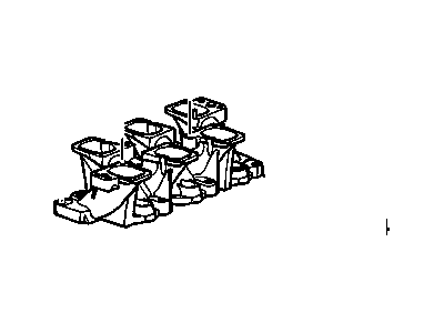 GM 12705324 Manifold, Engine Fuel Intake Manifold GM 12705324 Manifold, Engine Fuel Intake Manifold