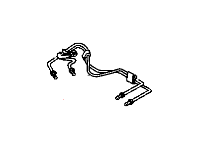 Chevy 10225927 PIPE,FUEL INJECTION FUEL FEED(CONTAINS 14MM NUTS, SLEEVE & WASHER)(TO CYLINDER #7)