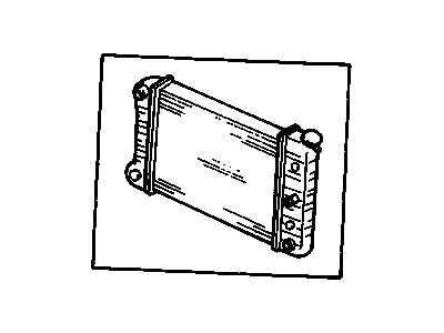 Pontiac Radiator - 52493120
