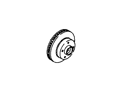 Chevy 14046950 Hub & Rotor