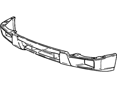 Chevy 15811514 FASCIA,FRONT BUMPER(WHITE)