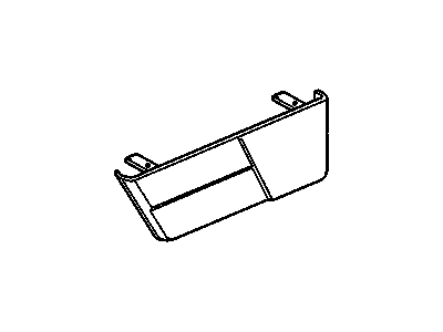 Chevy 15006972 COVER,DRIVER SEAT RISER FINISH(INNER)(NEUTRAL)