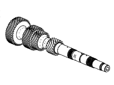 GM 19302594 Shaft, Transmission Countershaft 19302594 GM Shaft, Transmission Countershaft Illustration 1 of 1
