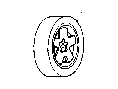 Chevy Beretta Spare Wheel - 12503642