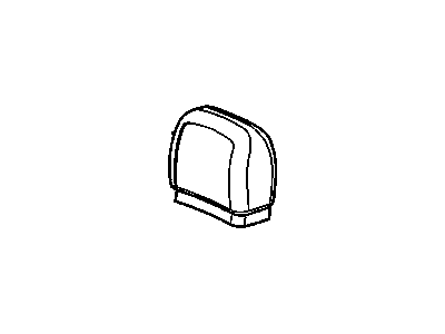 Chevy 89044900 Headrest Cover