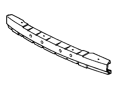 10108803 GM Impact Bar Illustration 1 of 1