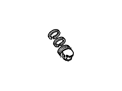 Chevy 88894281 PISTON,(W/PINION)(INCLUDES 130)(0.127MM OVERSIZE)