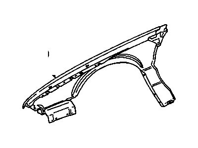 Pontiac Bonneville Fender - 25532739