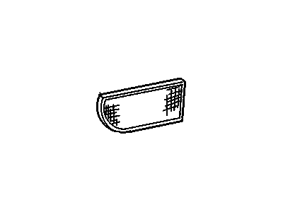 Cadillac 16658189 GRILLE,RADIO FRONT SIDE DOOR SPEAKER(MEDIUM BEIGE/LIGHT SADDLE)