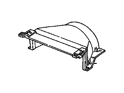 GMC P3500 Fan Shroud - 15973614