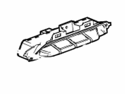 GMC 84347238 SWITCH,VEHICLE STABILITY CONTROL SYSTEM(BLACK CARBON)(7 BUTTON BANK)