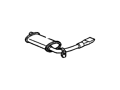 Cadillac Eldorado Exhaust Pipe - 3522852