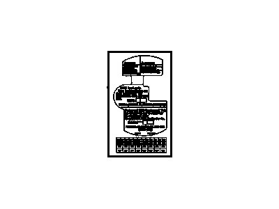 Chevy 52372046 LABEL,CNG TANK INSPECTION INFORMATION(3.001)