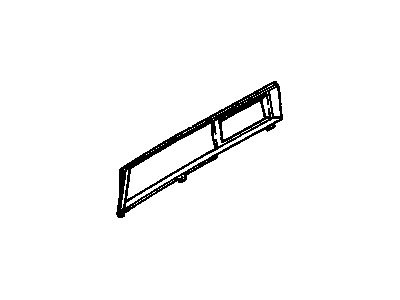 Oldsmobile 10213241 Cluster Trim