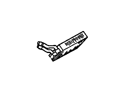 GMC P2500 Heater Core - 19131976