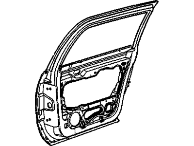 Cadillac 25640382 Door Shell