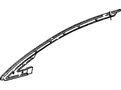 Buick 22587900 Weatherstrip