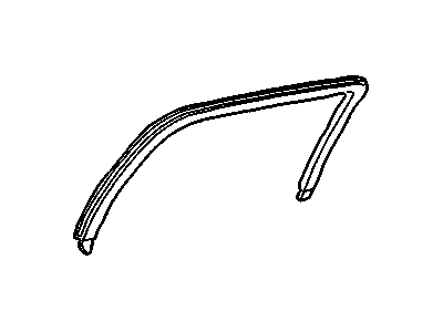 Cadillac 20753418 Window Molding
