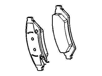 Chevy Venture Brake Pad - 19242606