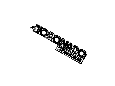 Oldsmobile 20703197 Nameplate