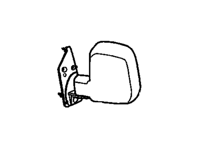 Chevy Express 1500 Side View Mirrors - 15937985