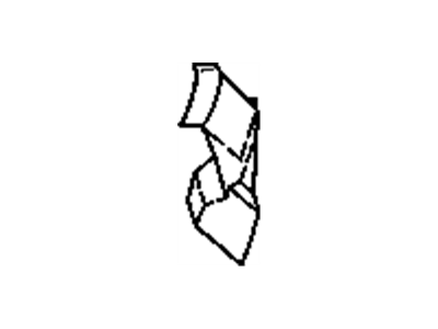 Oldsmobile 12503834 Seat Support Gusset