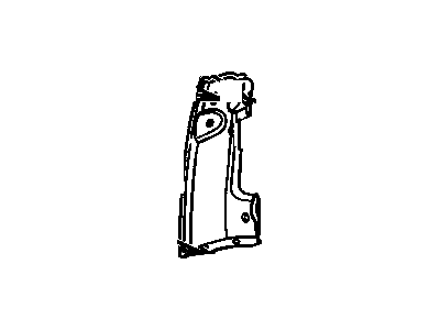 Chevy 15957720 Lock Pillar Trim